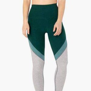 Beyond Yoga-Spacedye Tri-Panel High Waisted Midi S